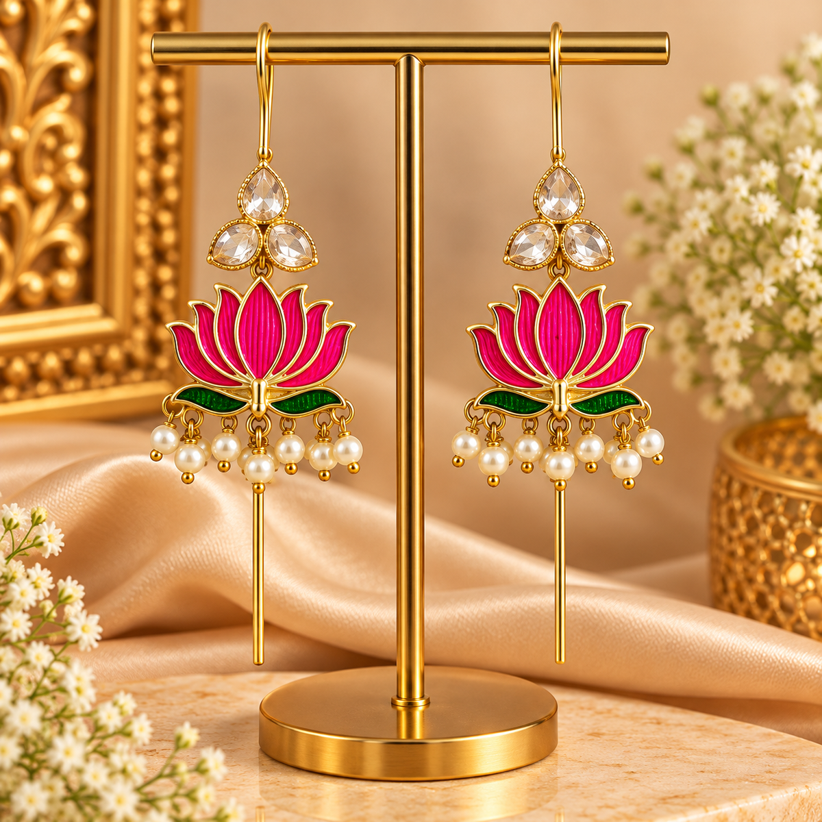 Padmarani Lotus Traditional Needle Bugdi